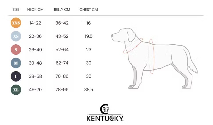 Tabuľka veľkostí_postroj